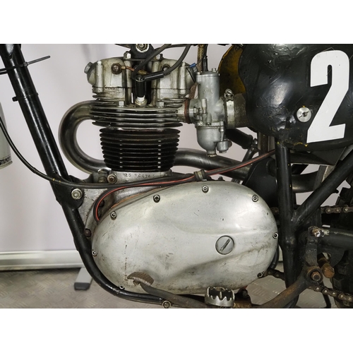 1060 - BSA trials motorcycle. 250cc
Engine No. B25 B2476S
Engine turns over. Last run around 5 years ago an... 