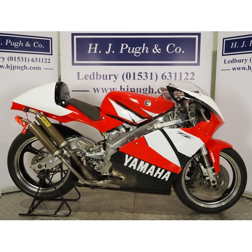 1067 - Yamaha TZ250 4DP race motorcycle. 1994. 250cc
Last ridden in 2018. Has been a display bike for some ... 