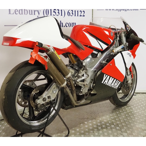 1067 - Yamaha TZ250 4DP race motorcycle. 1994. 250cc
Last ridden in 2018. Has been a display bike for some ... 