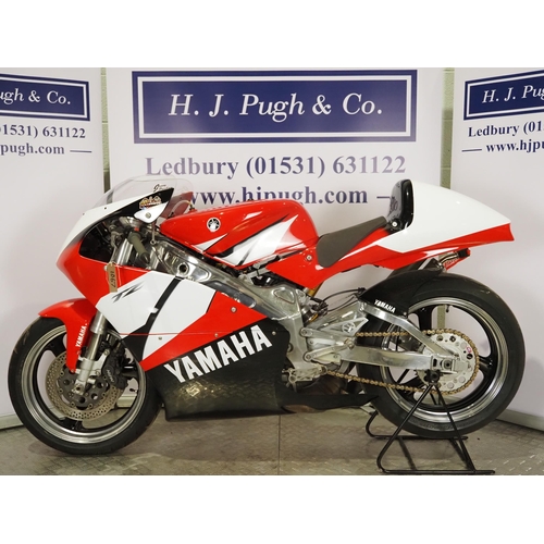 1067 - Yamaha TZ250 4DP race motorcycle. 1994. 250cc
Last ridden in 2018. Has been a display bike for some ... 