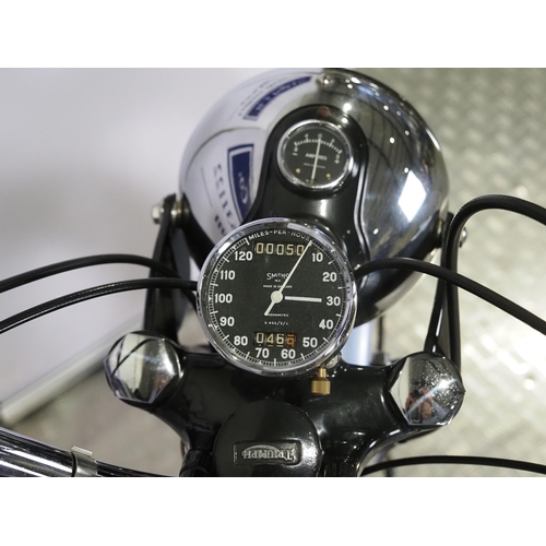 891 - Triumph TR6 Trophy motorcycle. 1956. 650cc
Frame No. 81764
Engine No. TR6 81764
Engine turns over wi... 