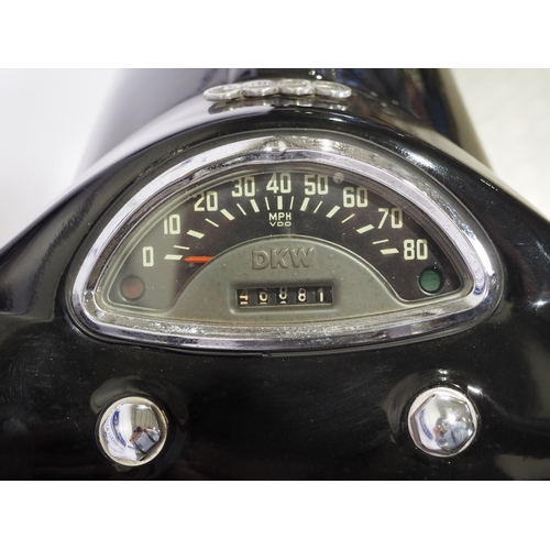 893 - DKW RT200 VS motorcycle. 1959. 197cc
Frame No. 45590719
Engine No. 47075138
Runs and rides. Has been... 