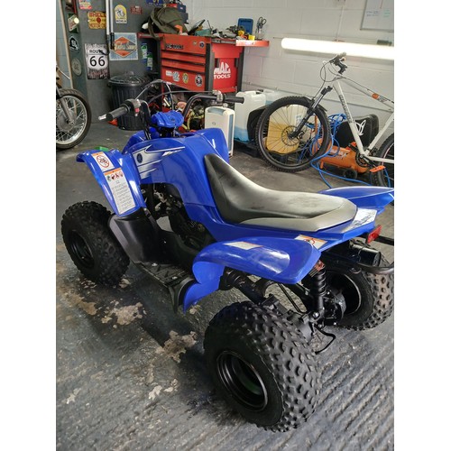 1076 - Yamaha YZM 50 quad bike. Good condition, recent service, vendor has owned since 2016. Runs and rides... 