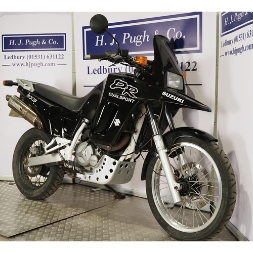 1074 - Suzuki DR800 Big motorcycle. 1992. 779cc
Runs and rides. Ridden to saleroom. MOT until 10.11.24. New... 