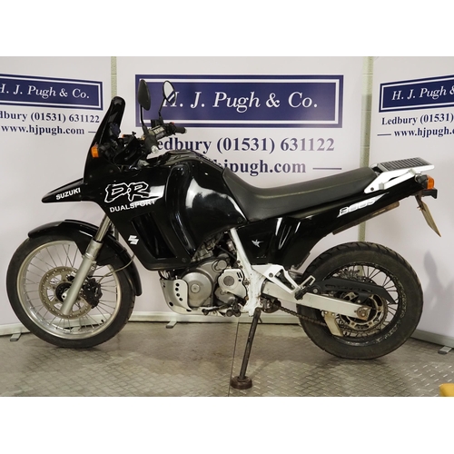 1074 - Suzuki DR800 Big motorcycle. 1992. 779cc
Runs and rides. Ridden to saleroom. MOT until 10.11.24. New... 