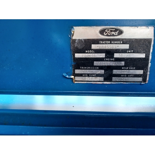 295 - Classic Ford 7610 2wd tractor. 1984. Showing 6100hrs, light repairs and cosmetic work done, fully se... 