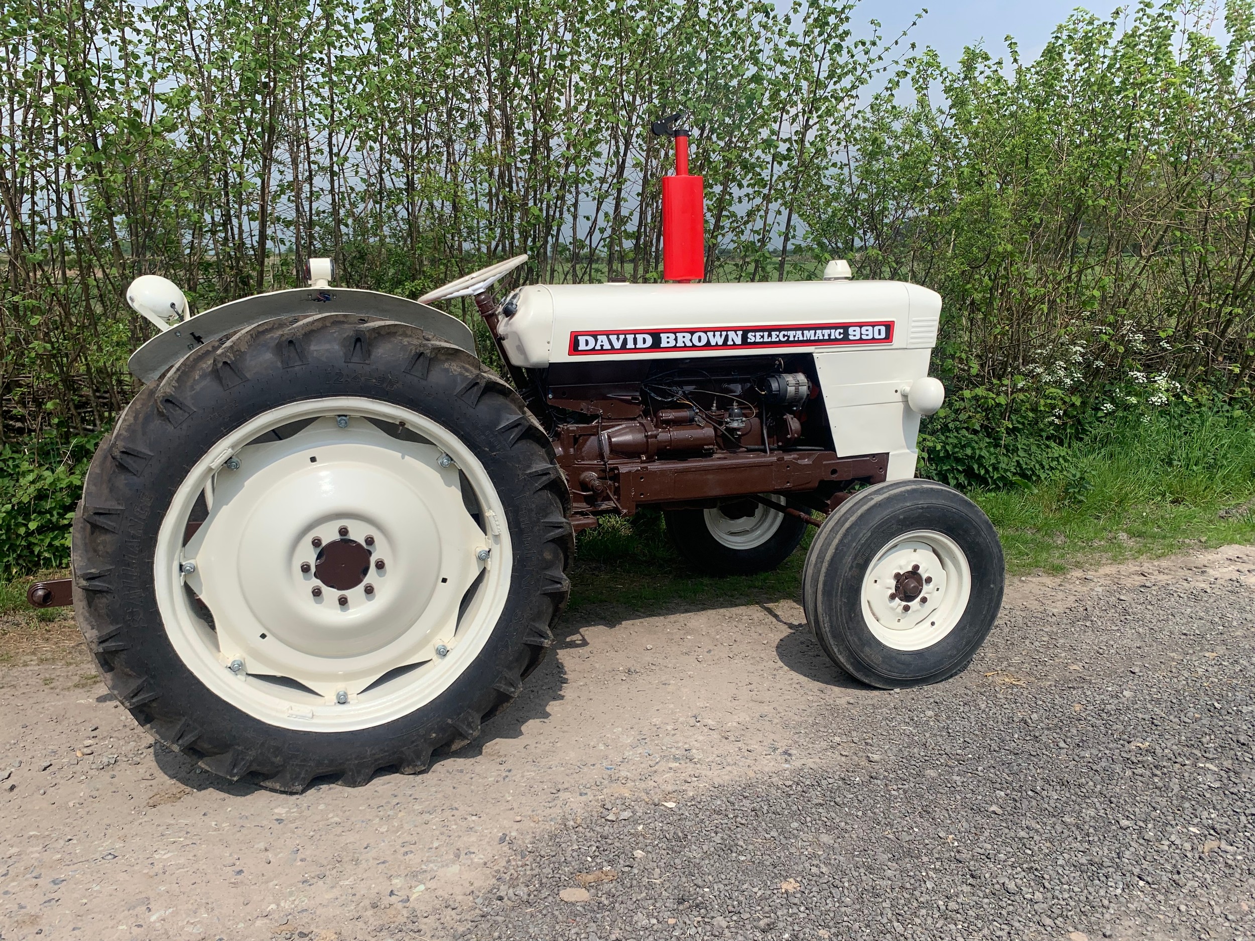 David Brown 990 Selectamatic tractor. 1971. Recently restored, all ...