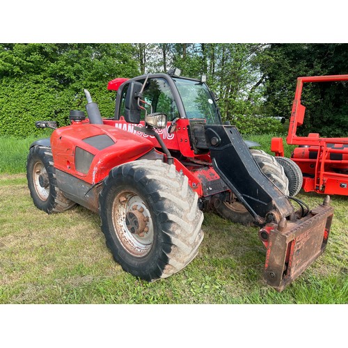 1682B - Manitou Maniacopic 634 loader. 2008. Runs and drives. Reg. VX08 NYR