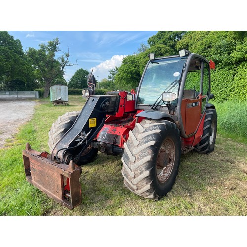 1682B - Manitou Maniacopic 634 loader. 2008. Runs and drives. Reg. VX08 NYR