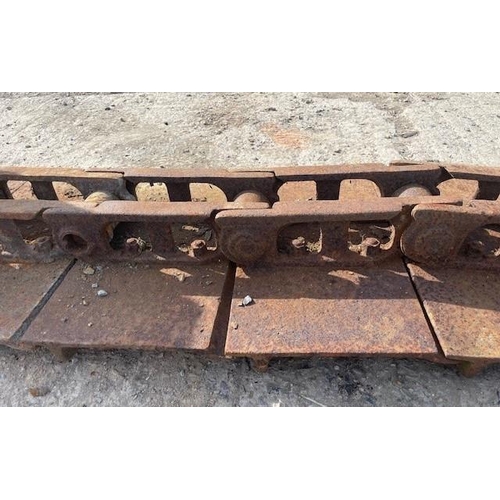 183 - Pair of County roller bush tracks to suit P50/P55/CD50. Tracks good, some pads missing