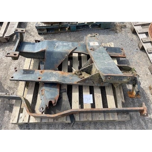 191 - Ford 7810 Quicke QS loader brackets