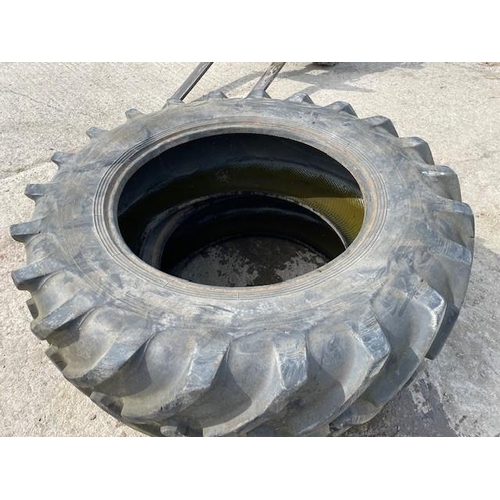 219 - Pair of Alliance tyres 16.9R34