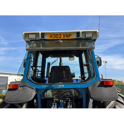 278 - Ford 8630 powershift tractor. 1990. Showing 8234 hours, air con, drawbar, 4 x DASVs, 18.4 38 rear ty... 