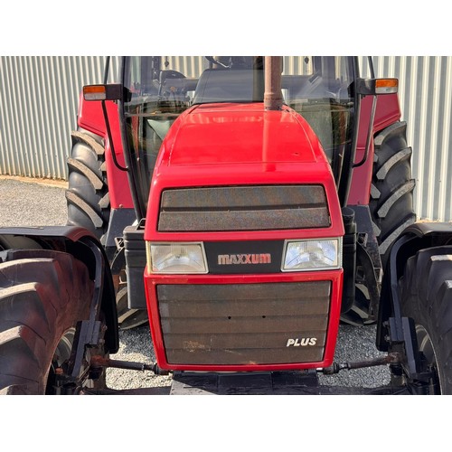 287 - Case 5150 Plus tractor. 1997. Showing 7800 hours. Front weights, front mudguards, new tyres, Dromone... 