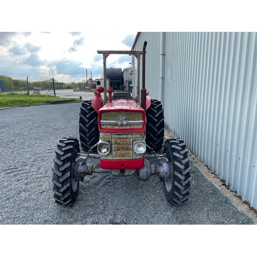 270 - Massey Ferguson 135 4wd tractor. 1967. Coventry built tractor with Selene 4wd axle supplied by 4wd T... 