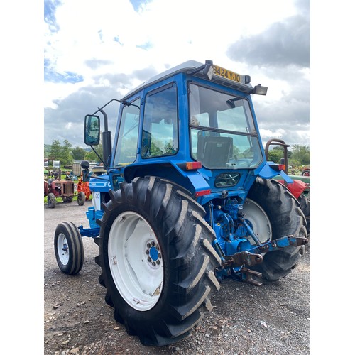 295 - Classic Ford 7610 2wd tractor. 1984. Showing 6100hrs, light repairs and cosmetic work done, fully se... 