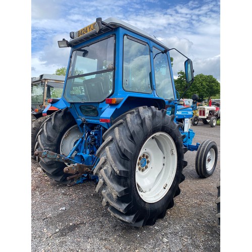 295 - Classic Ford 7610 2wd tractor. 1984. Showing 6100hrs, light repairs and cosmetic work done, fully se... 