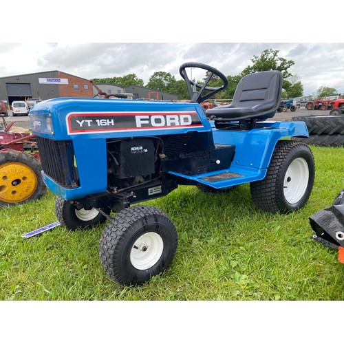 12 - Ford YT16H garden tractor. Refurbished