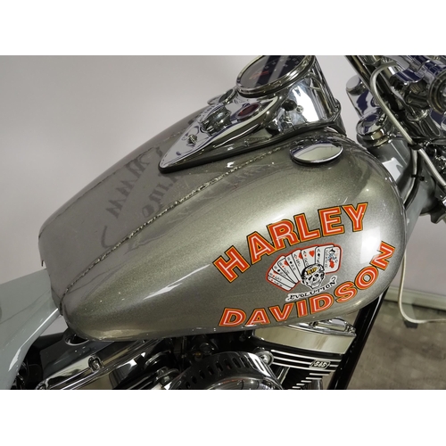 811 - Harley Davidson FXR custom chopper by Death Row Motorcycles. 2013. 1850cc
Frame No. 2RTMC072XMM07741... 