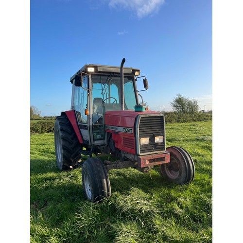 163A - Massey Ferguson 3060 tractor. Runs and drives. Starts well. Genuine off farm tractor showing low hou... 