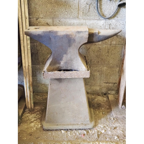 176 - Anvil on stand 27