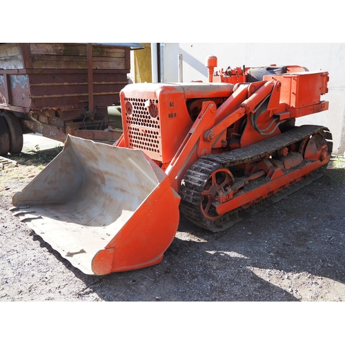 269 - Allis Chalmers HD6 crawler loading shovel. Runs and drives