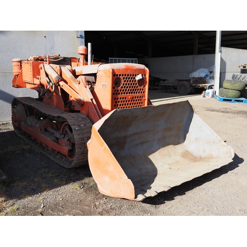 269 - Allis Chalmers HD6 crawler loading shovel. Runs and drives