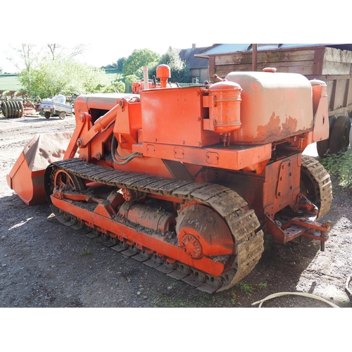 269 - Allis Chalmers HD6 crawler loading shovel. Runs and drives