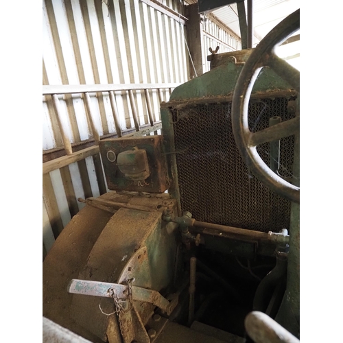 306 - Marshall road roller with 3 cylinder Lister diesel engine. Bamford & Evershed Ltd nameplate