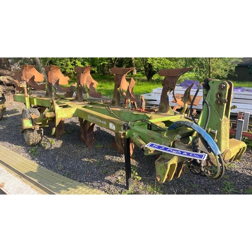 377 - Dowdeswell DP7D 5 furrow reversible plough