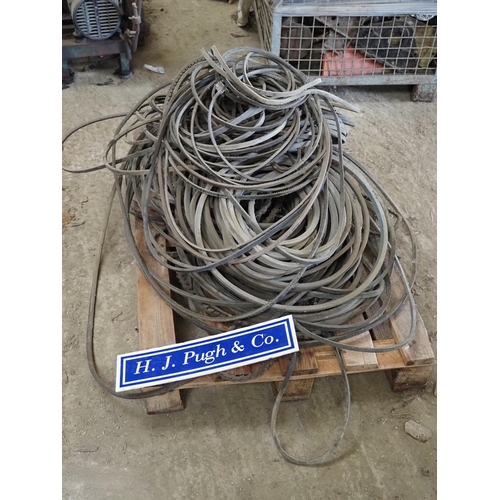 75 - Pallet of V belts