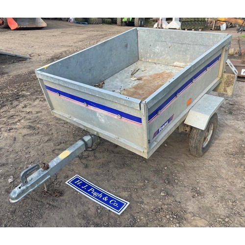 381 - Franc car trailer 4ft