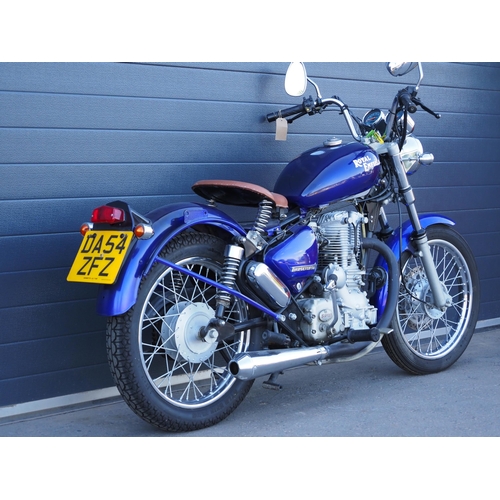 968 - Royal Enfield Thunderbird motorcycle. 2005. 350cc. 
Frame No. 4LJ-09712-C
Engine No. 4LJ-09712-C
Com... 