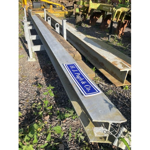 395 - Stillage of RSJs 15ft 11x6