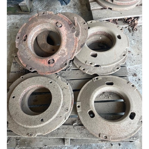 290 - Fordson rear wheel weights - 8