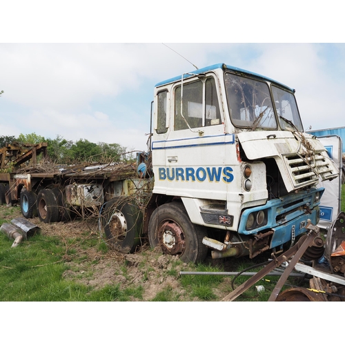 Foden 8 wheel double drive chassis cab