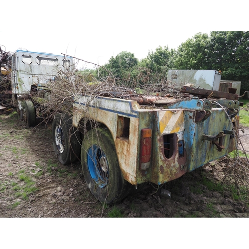 Foden 8 wheel double drive chassis cab