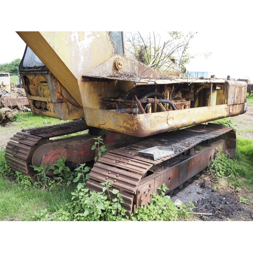 128 - JCB 6D tracked machine. Non runner