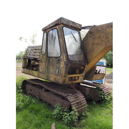 128 - JCB 6D tracked machine. Non runner