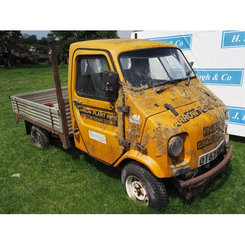 203 - Mini Jiffy pick up. Ex Arrow Plant. Reg. Q167 GKV