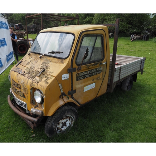 203 - Mini Jiffy pick up. Ex Arrow Plant. Reg. Q167 GKV