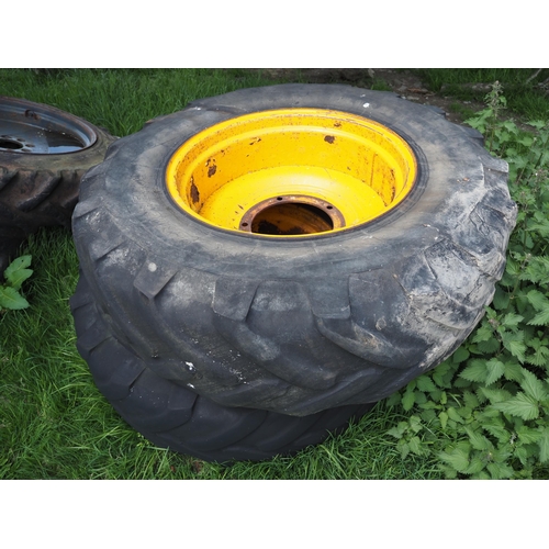 232 - JCB wheels and tyres 28