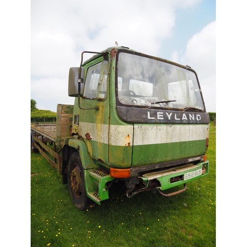 248 - Leyland 160 turbo flatbed. Reg. E512 NLS