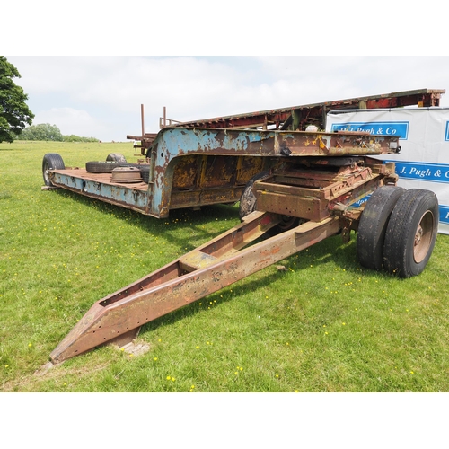 259 - Artic low load trailer and dolly