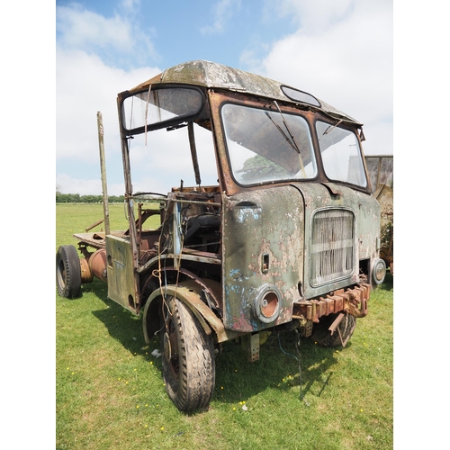 261 - Matador chassis cab with AEC engine, FWD chassis plate