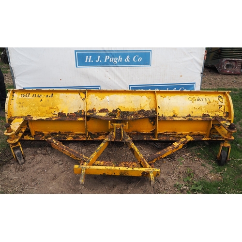 306 - Snow plough 10ft