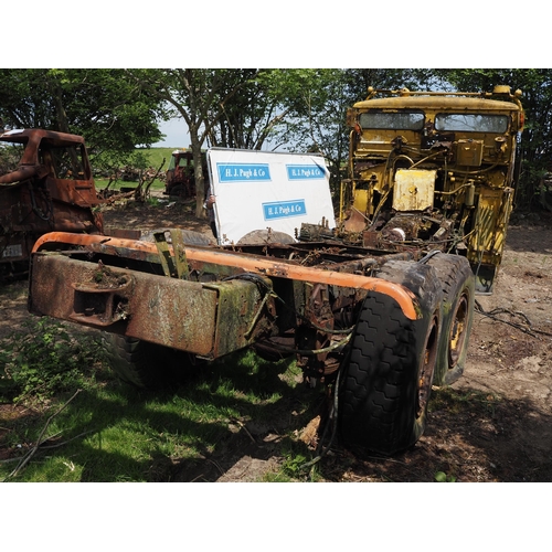 312 - Atkinson 6WD chassis cab with Cummins engine. Ex gritter