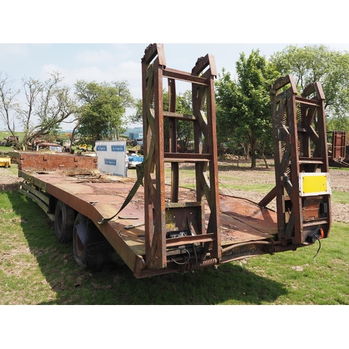 314 - Step frame artic trailer 40ft