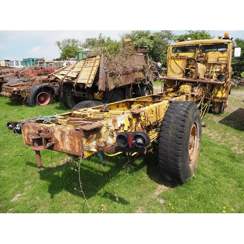 316 - Seddon Atkinson 6WD chassis cab with Cummins engine. Reg. MHV 515L. V5