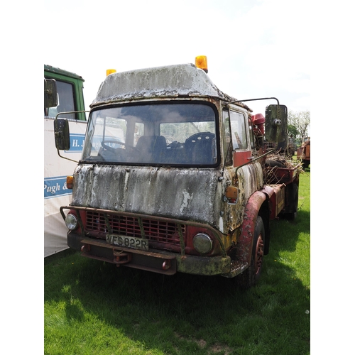 319 - Bedford TK wrecker with Leyland engine. Reg. VFS 822R. V5